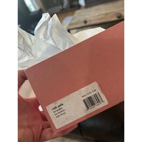 Cult Gaia Isa Sandal Optic White Womens Size 36 6