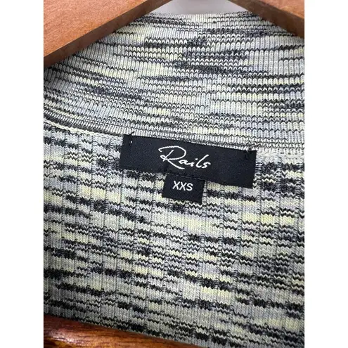 Rails Ribbed Luciana Collared Midi Dress