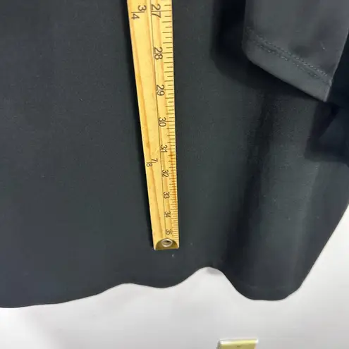 Connected Apparel 14P Black Velvet Mesh Overlay Dress Whimsigoth Witchy Glam