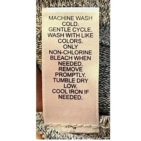 EST. 1946 HEATHER GRAY CRISSCROSS SHOULDER DETAIL SUPER SOFT TOP SIZE MEDIUM