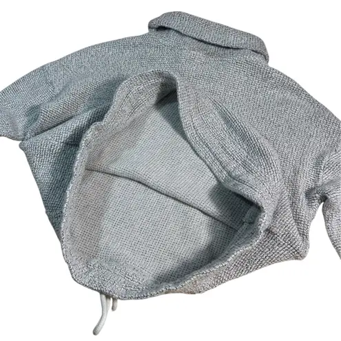 Sweaty Betty Restful Boucle Sweatshirt Size XS (US 0-2) Lily White Gray Pilates