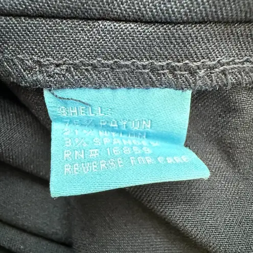 J. McLaughlin Elle Sheath Dress Women's 4 Navy Scalloped Hem Bell Sleeves Career