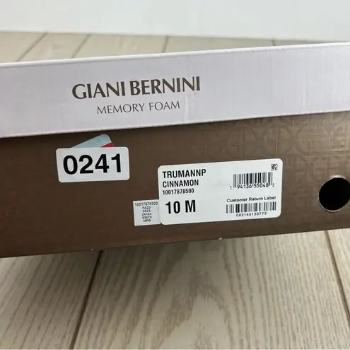 Giani Bernini Women's Trumann Memory Foam Block Heel Dress Booties 10M Cinnamon