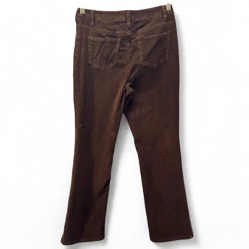 Sonoma Womens Corduroy Pants Size 8 Chocolate Brown‎ Bootcut Flared Fall Warm Cozy