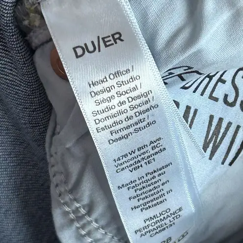 DU/ER jeans Womens 28 Blue Cropped Bootcut Flare Medium Wash