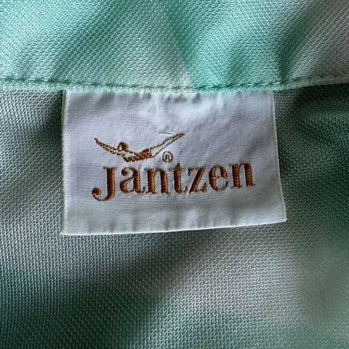 Jantzen Vintage 70’s Sea Shell Print Dagger Collar Top