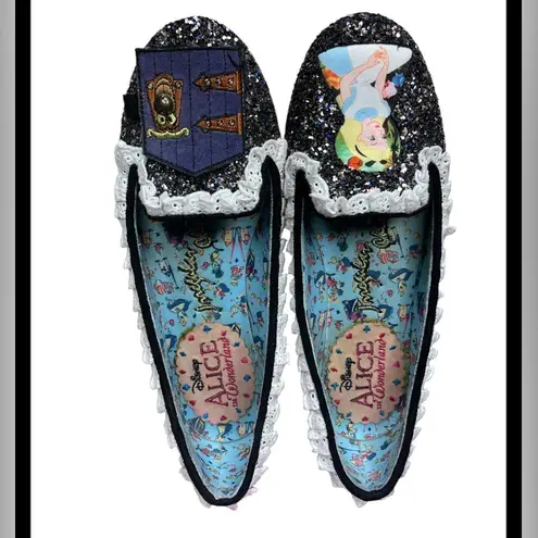 RARE Irregular Choice How Curious flats Disney Alice size 39. (8)