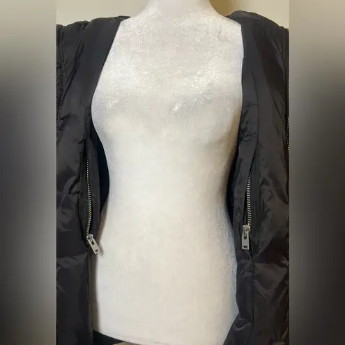 IRO Black GYGY duck down Puffer Jacket with Hood $1000