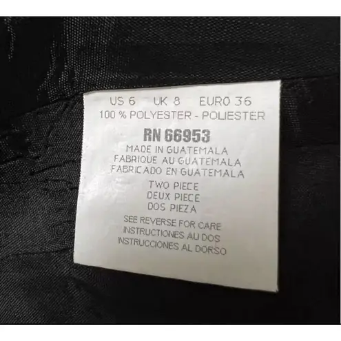 David Warren Women Black Blouse Size 6 Petite Sleeveless Formal Button Back