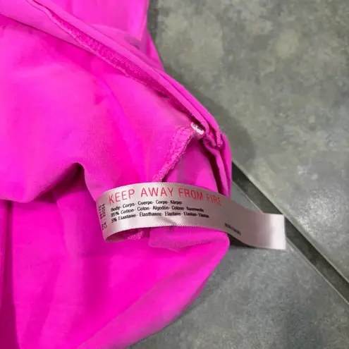 Free People  Movement Hot Shot Mini Dress in Living Magenta Sz M Gym Outdoor