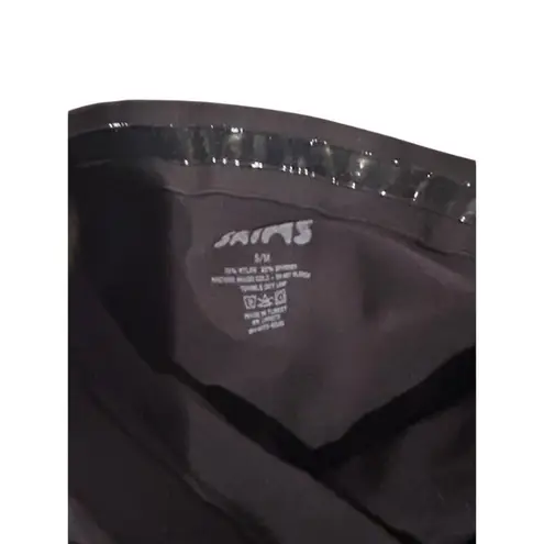 SKIMS Black Onyx Maternity Pregnant Sculpting Short Mid Thigh Shapewear NWOT S/M