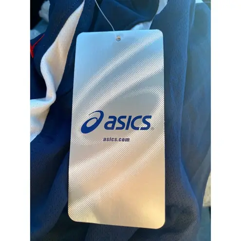 ASICS  Shorts Athletic Navy Blue Medium Women Sport Running Gym Exercise Workout - Image 9
