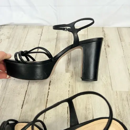 Schutz Kelsie Platform Sandal in Black Size 9.5