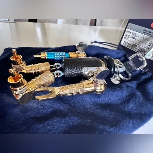 Prada Rare  SS/17 Robin Black Robot Trick Key Chain - Image 12