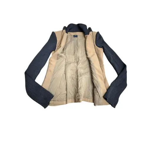 GATTINONI Women's Size 6 US Jacket Fitted Silhouette Wool Knit Sleeves #N5