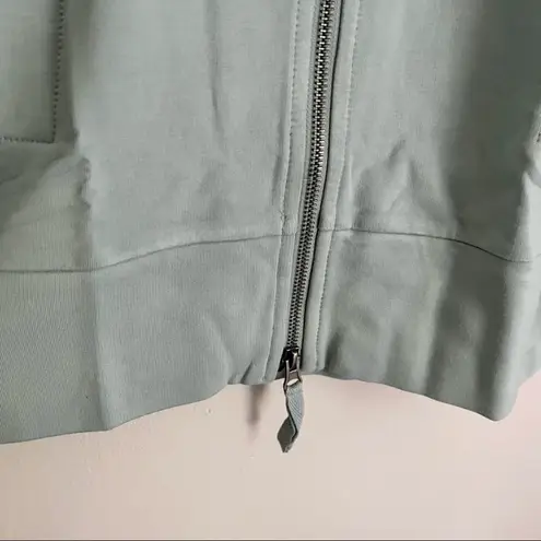 Evy’s Tree NWT Evy's Tree Women’s Anne-Marie Embroidered Hoodie in Dusty Blue Size Small