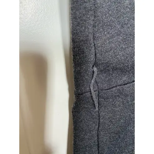 Betabrand Womens Dress Size XL Faux Wrap Spotlight Sheath Charcoal Gray Ponte