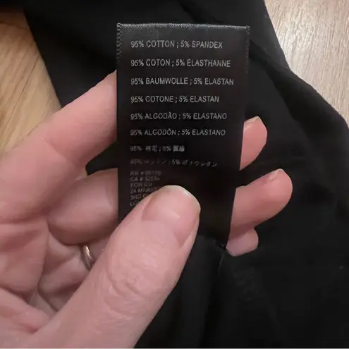 Urban Outfitters  Black Wooden Boho Beaded Tie‎ Back Crop Top Women’s Size Small