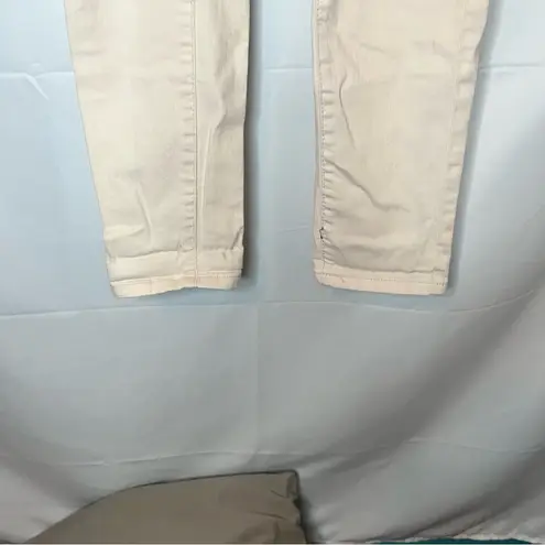 Mossimo Supply Co. Ivory Skinny Jeans Size 6