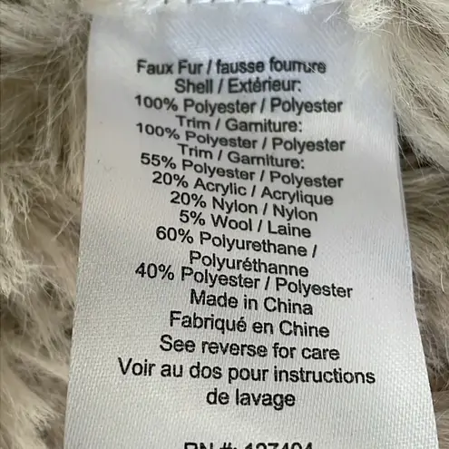 Heartloom Peri Faux Fur Jacket in Oyster