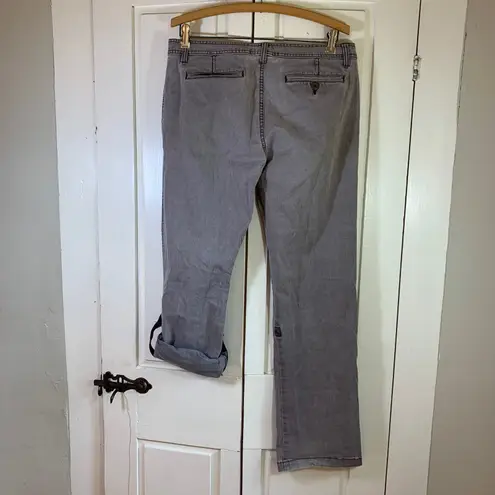 Gramicci Hiking Pants Women's 10 Gray Roll Up Ankle Outdoorsy Vtg Gorpcore Retro