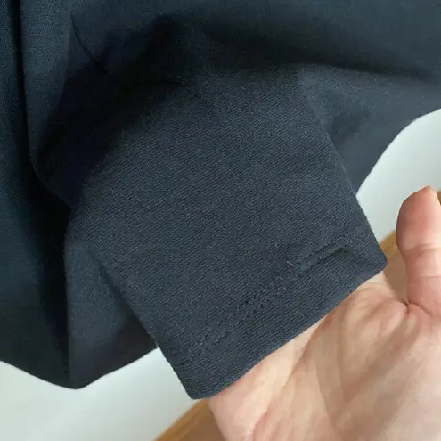 Cuyana for Real Simple v neck pocketed casual little black dress size XS