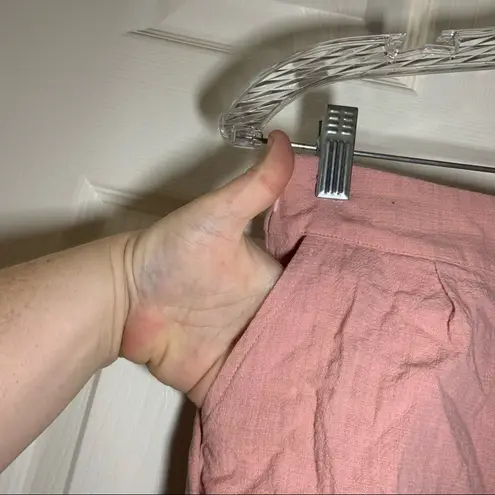 SheIn  Women’s Pink Cotton Side Zip Shorts size Medium