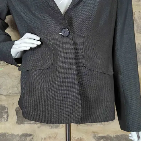 Classiques Entier Atelier Gray Blazer 100% Virgin Wool Woman's Size 10 - Image 4