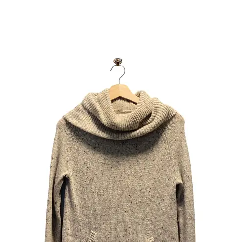 Burton Turtleneck Wool Blend Turtleneck Tunic Sweater Cream Size XS Neutral Cozy