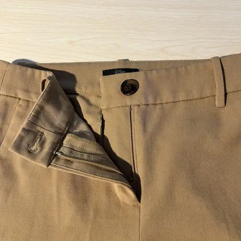 J Crew Womens 4 Beige Business Casual Career Pants Slacks K2916 Preppy