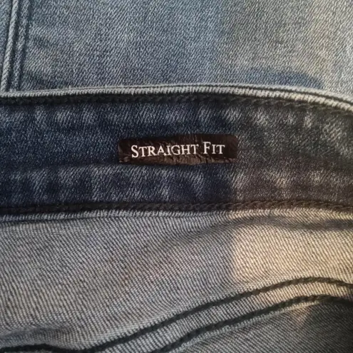 Judy Blue straight fit bold beauty high rise distressed raw Hem women's 14W