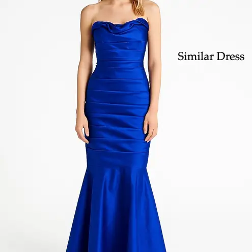 Jump Cobalt Blue Formal Gown – Size 5/6 – Gala, Wedding, Cocktail Queen Apparel