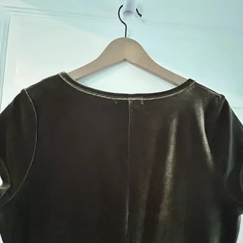 Karen Kane Velvet Dress Green Size M