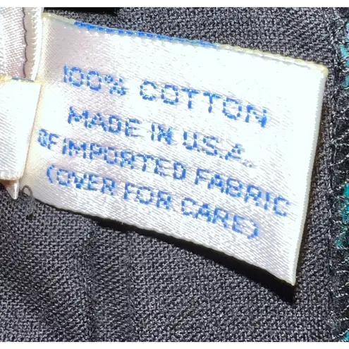 Susan Bristol Vintage Brushed Velvet Midi Skirt Womens 26" Waist Susan Brisol Green Black Zip