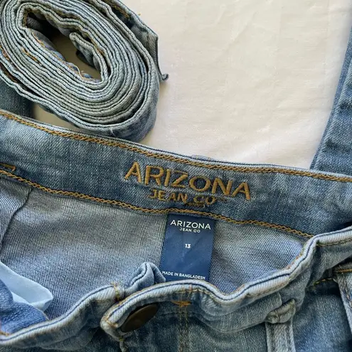 Arizona Jeans Arizona Jean Co High waisted jeans with tie belt