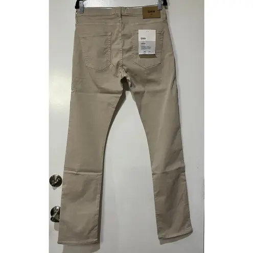 Edwin Women's Endurance Jace Straight Jeans Pants Oyster Size 31 NWT Cotton/Poly