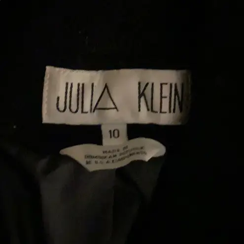 Julia Klein long wool coat size 10