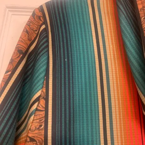 Crazy Train NWOT Serape Western XL Women Hoodie 1440