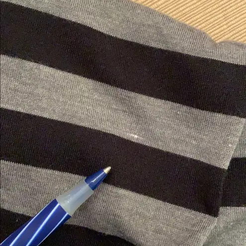 Derek Heart Y2K maxi skirt black grey striped cute punk style