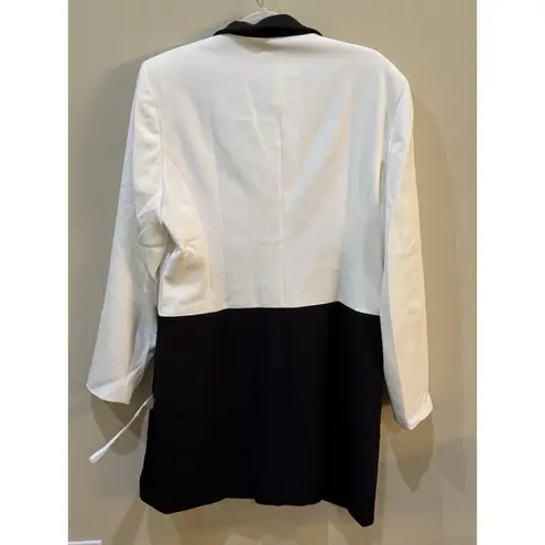 Dress the Population Women's Berkley Bodycon Mini Glam Tuxedo Dress Size XXL