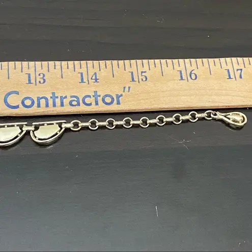 Vintage CORO Signed Light Gold Scalloped Choker Necklace