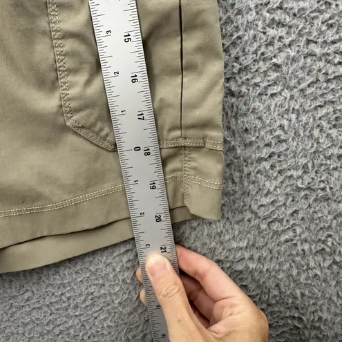 Duluth Trading Co Dry On The Fly Shorts 10" Cargo Khaki Beige Casual Women's 18 Tan