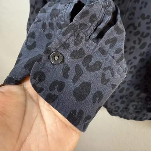 Rails Kate Onyx Cheetah print button up shirt SZ:M