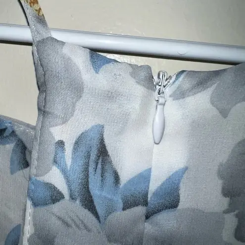 Lulu's Dresses Lulus White Floral Print Skater‎ Dress size S