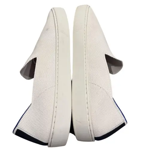 Rothy's The Original Slip On Sneakers in bright white 9.5