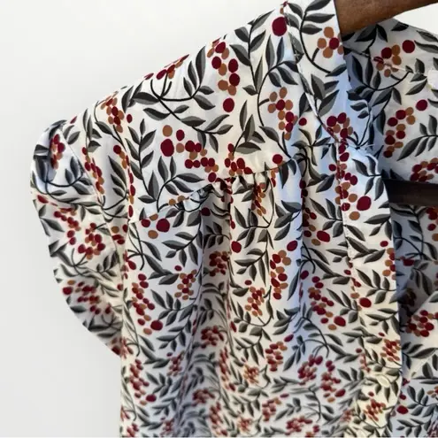 Pleione Floral Berry Blouse