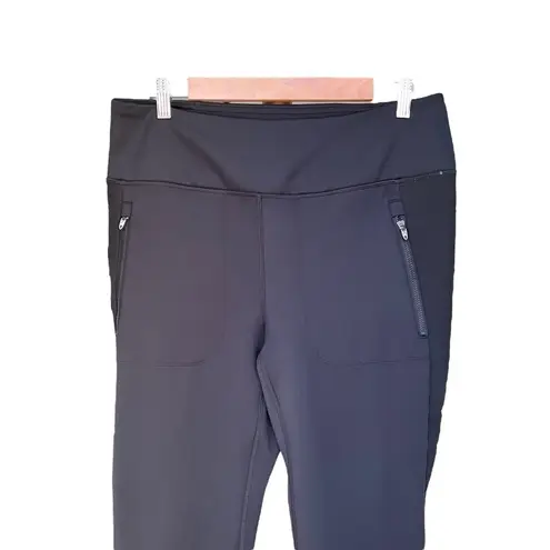 Spyder - High Rise Active Leggings Tights w/ Zippered Pockets Sz XL