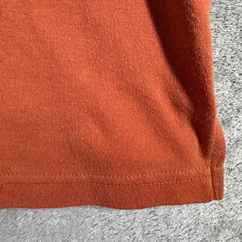 Morning Sun Top Birds Embroidered Fall Layer Tunic Autumn Pullover Orange Small Orange