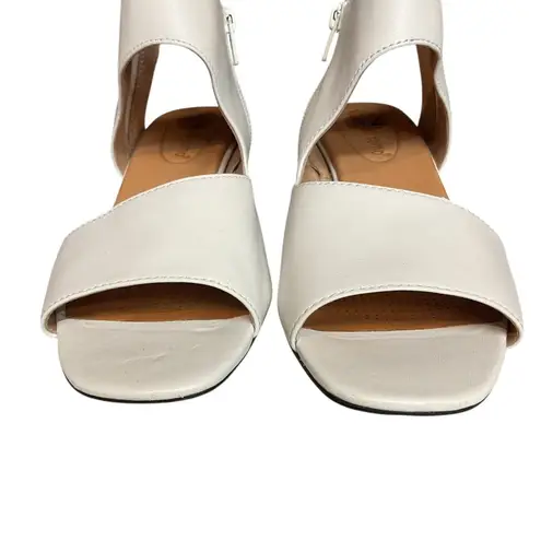 Corso Como Women's Sayge Open Toe Heeled Sandals White Size 7.5M