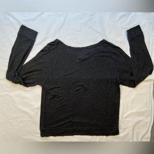 Current/Elliott Current/Elliot light sweatshirt with sparkles, long‎ sleeve, crew neck, SZ 0
